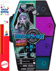 Paihnicolampadă Monster High Κούκλα, Twyla, Skulltimate Secrets: Neon Frights Mattel