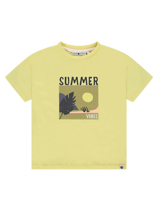 Babyface Kids Blouse Short Sleeve Yellow