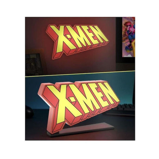 Paladone Παιδικό Διακοσμητικό Φωτιστικό X-men με Προβολή Σχεδίων Πολύχρωμο 30x10cm
