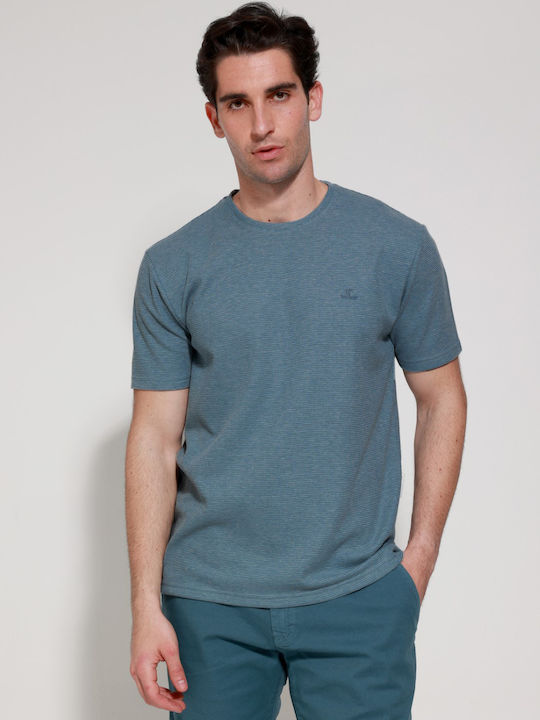 Tresor Men's Short Sleeve T-shirt Indigo