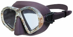 XDive Diving Mask in Brown color