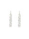 Message Earrings Forever Silver