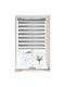 Frans Roller Blinds Partial Blackout Double Gray W100xH230cm DR/100-230/G
