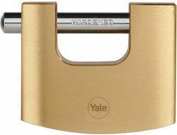 Yale Bronze Padlock Monoblock with Key 70mm 1pcs