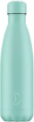 Chilly's Original Μπουκάλι Θερμός Ανοξείδωτο BPA Free All Pastel Green 500ml