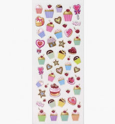 Selbstklebende Fun-Cupcakes