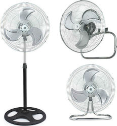 Human Pedestal Fan 90W Diameter 45cm