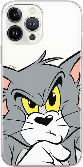 Husă Samsung S23 Tom 001 Tom & Jerry Partial Print Transparent