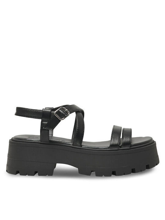 Only Damen Sandalen in Schwarz Farbe