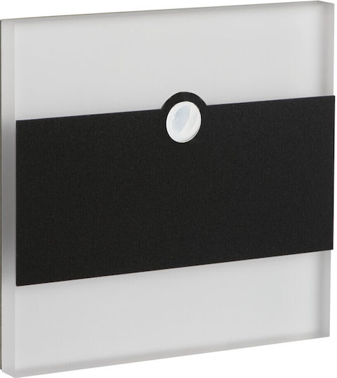 Kanlux Wandmontierte Außenleuchte LED IP20 0.8W 7.5x7.5εκ.