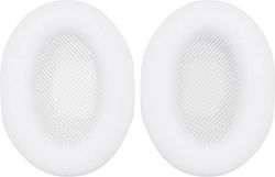 Set 2 Edman Ear Pads Bose Quietcomfort 35 35 Ii Qc35 Qc35 Ii Memory Foam Eco Leather White
