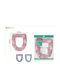 Fabric Toilet Seat Multicolour Μαξιλάρι Καθίσματος 42cm