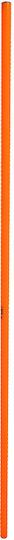 Liga Sport Agility Pole Slalom Pole in Orange Color