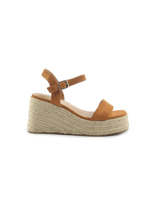 Platform Slim Fshoes H8/692.13 Fshoes Camel