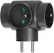 Orno Power Strip 3 Positions with USB-A