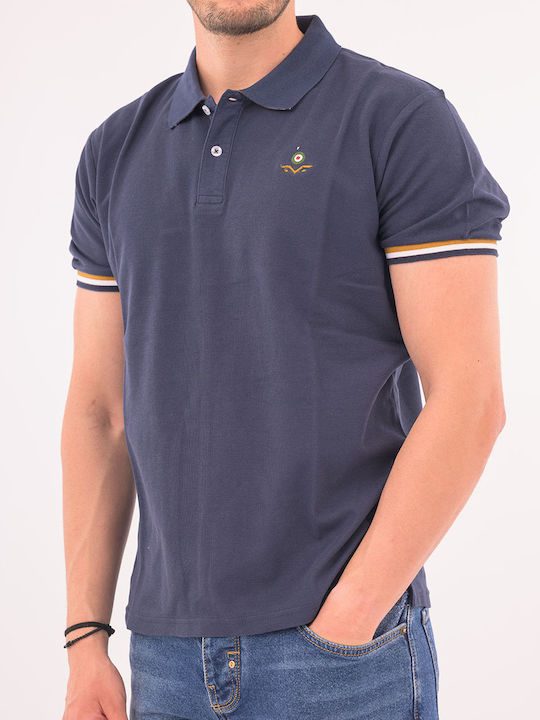 Armata Di Mare Bluza Bărbătească cu Mânecă Scurtă Polo DarkBlue