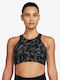 Dri-Fit Alate Curve Printed Sports Bra Women's Black