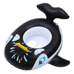 Edman Inflatable Swimming Board Black