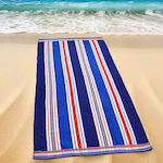Lino Home Beige Cotton Beach Towel 180x90cm