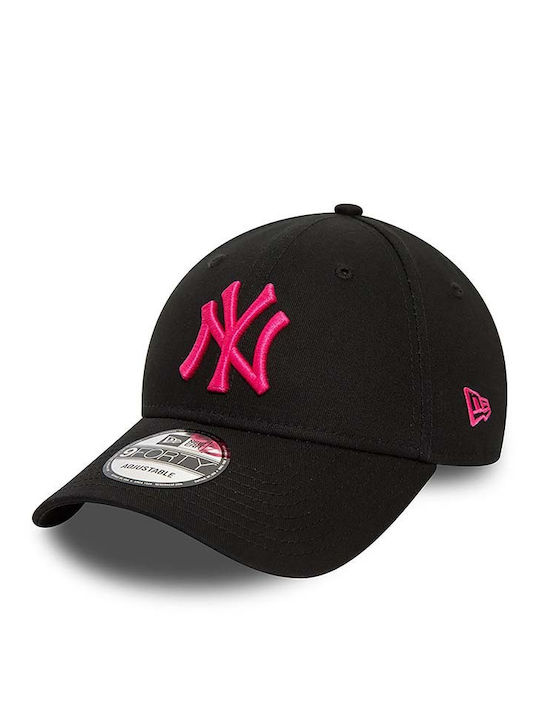 New Era Adult Unisex League Essentials 9forty New York Yankees Cap Μαύρο Ροζ 60503372 New Era