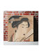 Left A Threefold Painting on Canvas 120x120cm