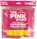The Pink Stuff Πανάκια Καθαρισμού με Μικροΐνες Γενικής Χρήσης Ροζ 3τμχ