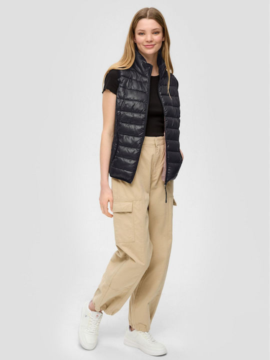 S.Oliver Women's Short Lifestyle Jacket for Winter BLACK