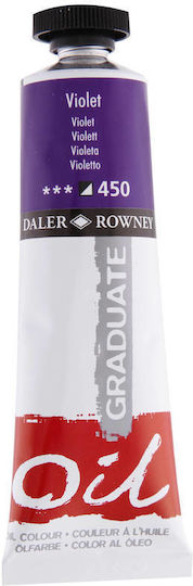 Daler Rowney Λαδομπογιά 450 Violet Oil Colour 38ml