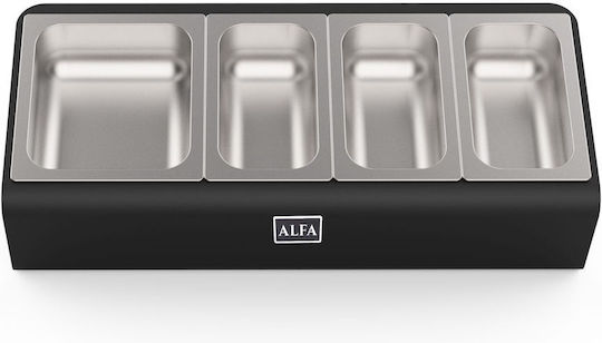 Alfa Forni Σκεύος Gastronorm Ανοξείδωτο GN1/9