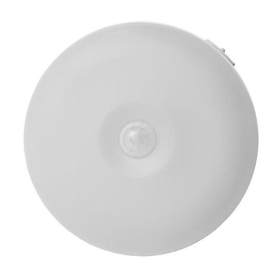 Virone Rechargeable LED Night Light with Battery Powered and Mounting Sticker 1pcs