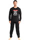 Nina Club Men's Summer Pajamas Set Black