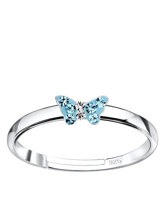 Детски пръстен с пеперуда Silver 925 Silver Blue C12819-ph100121752512