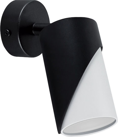 Struhm Einzel Spot mit Fassung GU10 in Schwarz Farbe