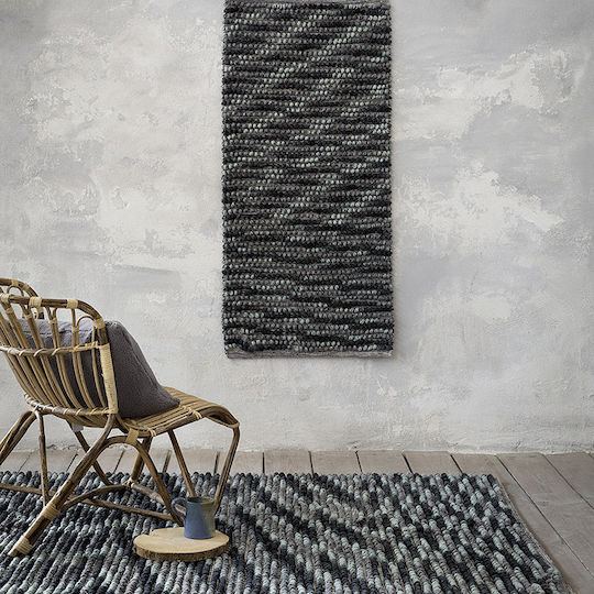 Nima Besida Gray Nima 60x130 Χαλί Ορθογώνιο Gray 60x130cm