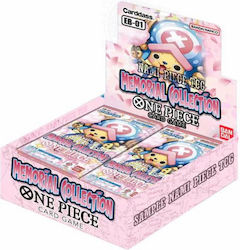 One Piece Card Game Eb-01 Memorial Collection Booster Box 24 Packs