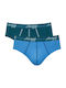 Men's Slips Blue 2Pack