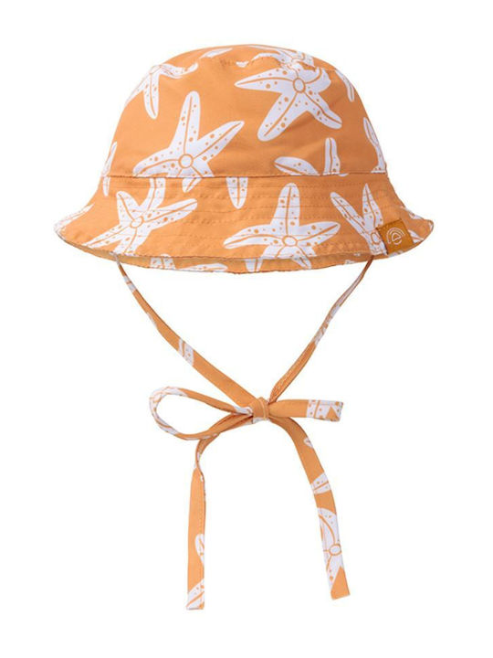 Swim Essentials Детска Текстилна Слънцезащитна Оранжева Шапка