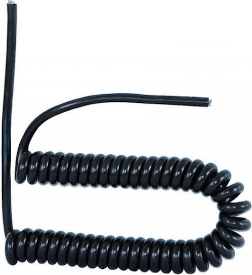 Netzkabel mit Durchmesser 3x1mm² in Schwarz Farbe 1m 1Stück