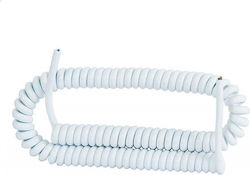 Netzkabel in Weiß Farbe 1m 1Stück