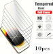 Full Face Tempered Glass 10τμχ Μαύρο (iPhone 17e / 16e / 14 / 13 / 13 ProXiaomi 13 Pro)
