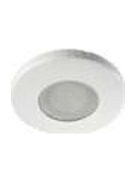 Kanlux Metalic Spot Încorporat cu Soclu GX5.3 Alb 8x8cm. 1buc