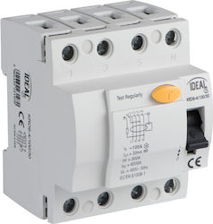 Ideal Relee De Fază Scurgere De Pământ 4x100A 400V Ideal Relee De Fază Scurgere De Pământ 4x100A 400V