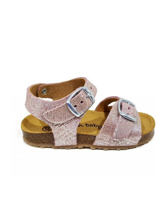 Plakton Kinder Sandalen Poxy Anatomisch Silberne