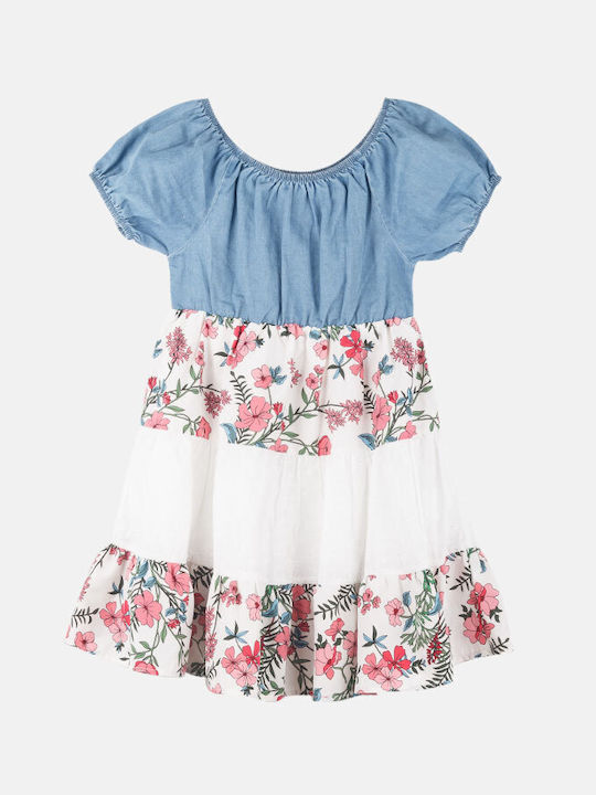 Joyce Kids Dress Denim