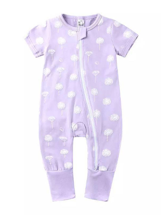 Edman Set Body pentru Bebeluși Light Purple