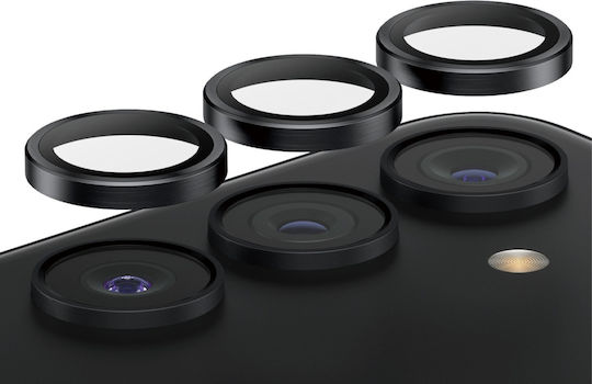 PanzerGlass Hoops Προστασία Κάμερας Tempered Glass Μαύρο για το Samsung S24