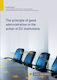 The Principle Of Good Administration In The Action Of Eu Institutions