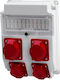 Wall mounted Waterproof Fuse Box W357xH245xD110mm
