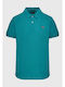 Funky Buddha Ανδρική Μπλούζα Polo Teal