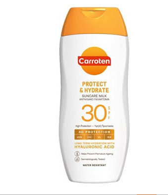 Carroten Protect & Hydrate Waterproof Слънцезащитно за тяло SPF30 200мл